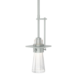 Hubbardton Forge - 187150-SKT-MULT-82-ZM0349 - One Light Mini Pendant - Erlenmeyer - Vintage Platinum