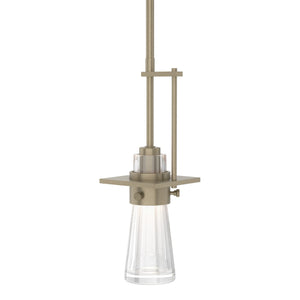 Hubbardton Forge - 187150-SKT-MULT-84-ZM0349 - One Light Mini Pendant - Erlenmeyer - Soft Gold