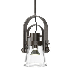 Hubbardton Forge - 187200-SKT-MULT-14-ZM0467 - One Light Mini Pendant - Erlenmeyer - Oil Rubbed Bronze