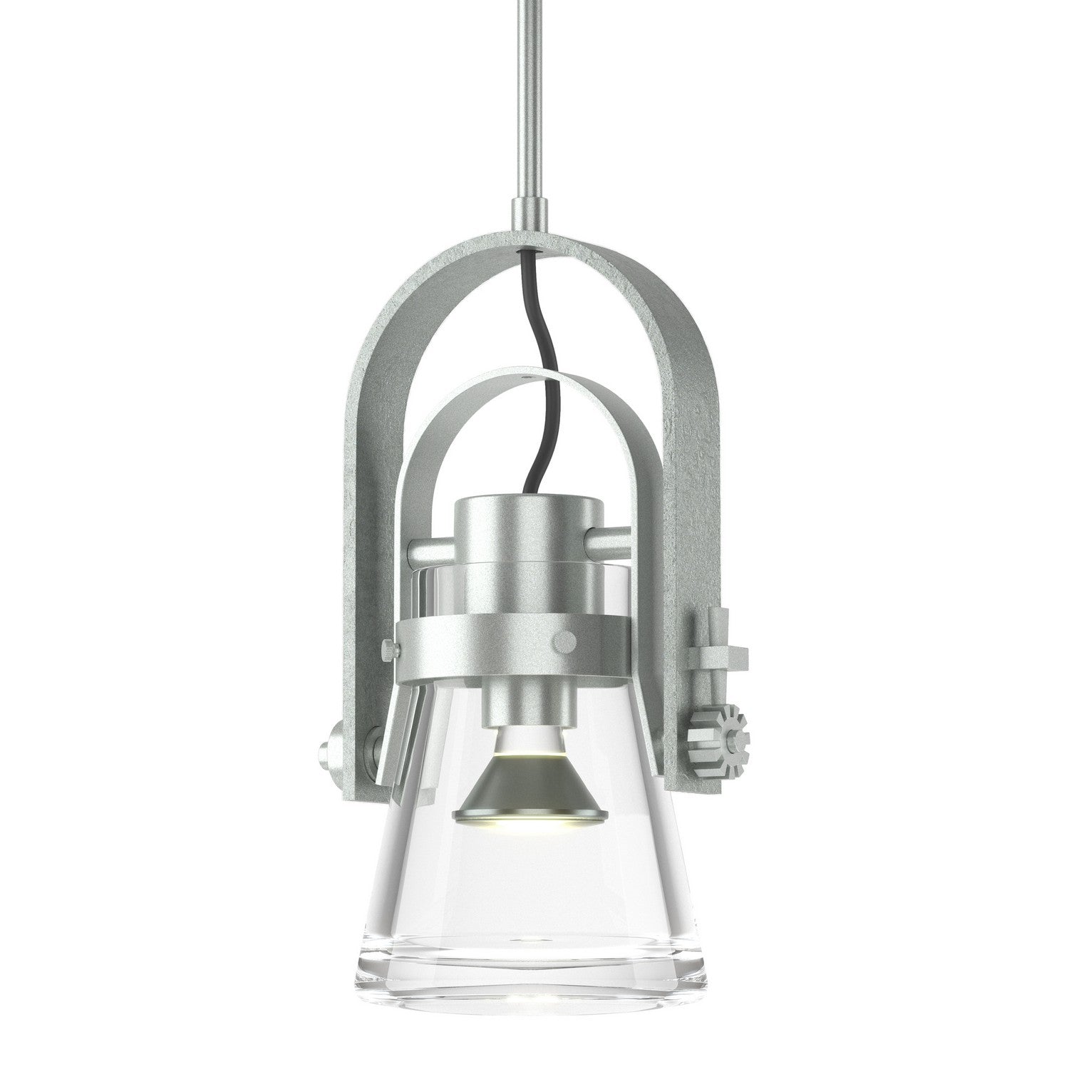 Hubbardton Forge - 187200-SKT-MULT-82-ZM0467 - Erlenmeyer Large Mini Pendant - Erlenmeyer - Vintage Platinum