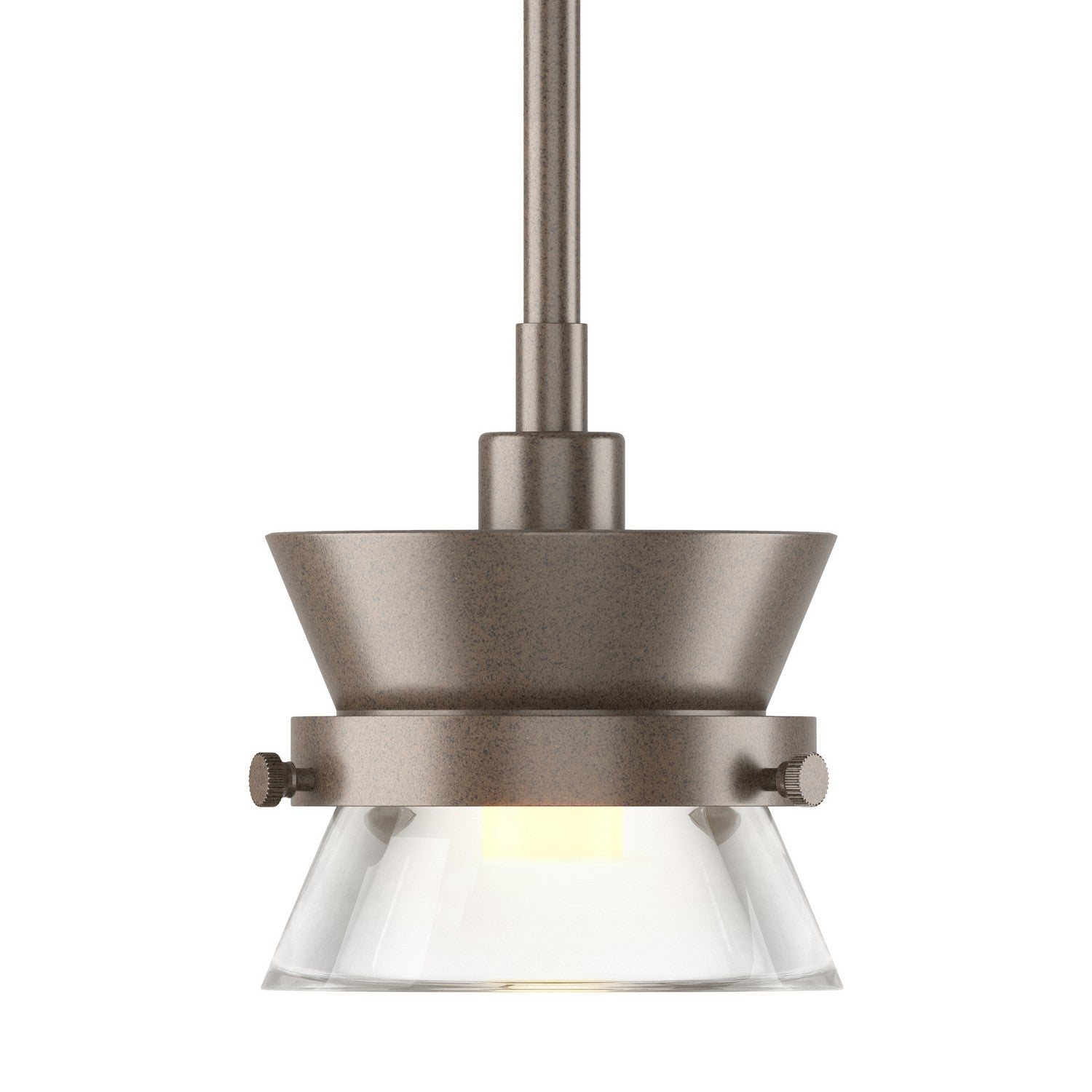 Hubbardton Forge - 187250-SKT-MULT-05-ZM0378 - One Light Mini Pendant - Apparatus - Bronze