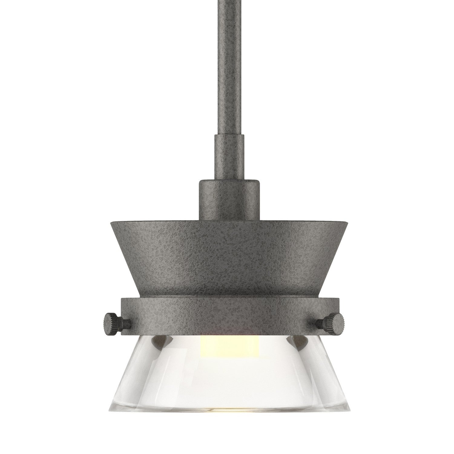 Hubbardton Forge - 187250-SKT-MULT-20-ZM0378 - One Light Mini Pendant - Apparatus - Natural Iron