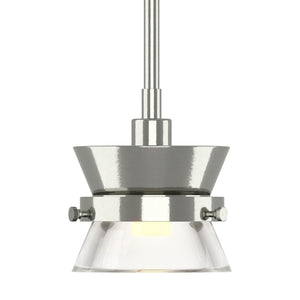 Hubbardton Forge - 187250-SKT-MULT-85-ZM0378 - One Light Mini Pendant - Apparatus - Sterling