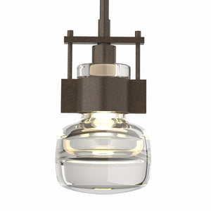 Hubbardton Forge - 187330-SKT-MULT-05-ZM0448 - One Light Mini Pendant - Cuff - Bronze