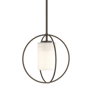 Hubbardton Forge - 187440-SKT-MULT-05-GG0160 - One Light Mini Pendant - Interlude - Bronze