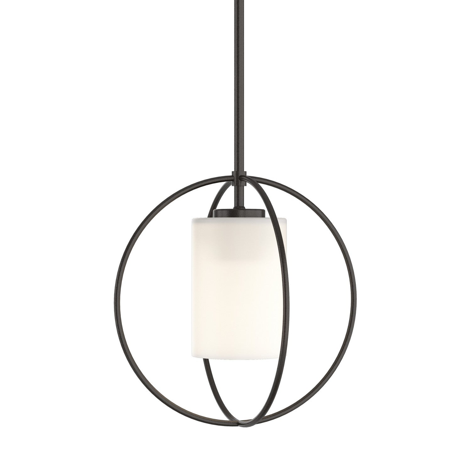 Hubbardton Forge - 187440-SKT-MULT-14-GG0160 - Rhythm Mini Pendant - Interlude - Oil Rubbed Bronze