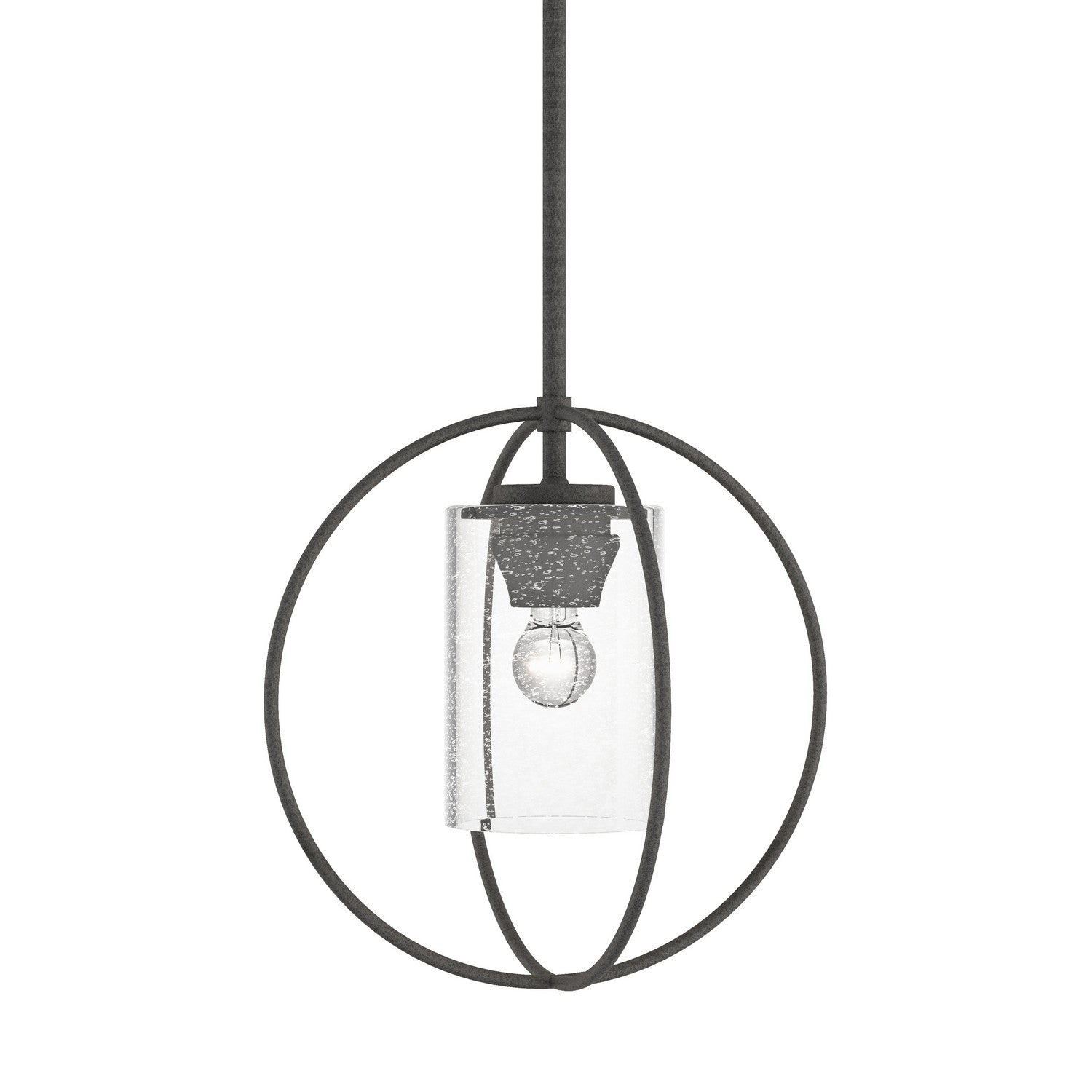 Hubbardton Forge - 187440-SKT-MULT-20-II0160 - Rhythm Mini Pendant - Interlude - Natural Iron