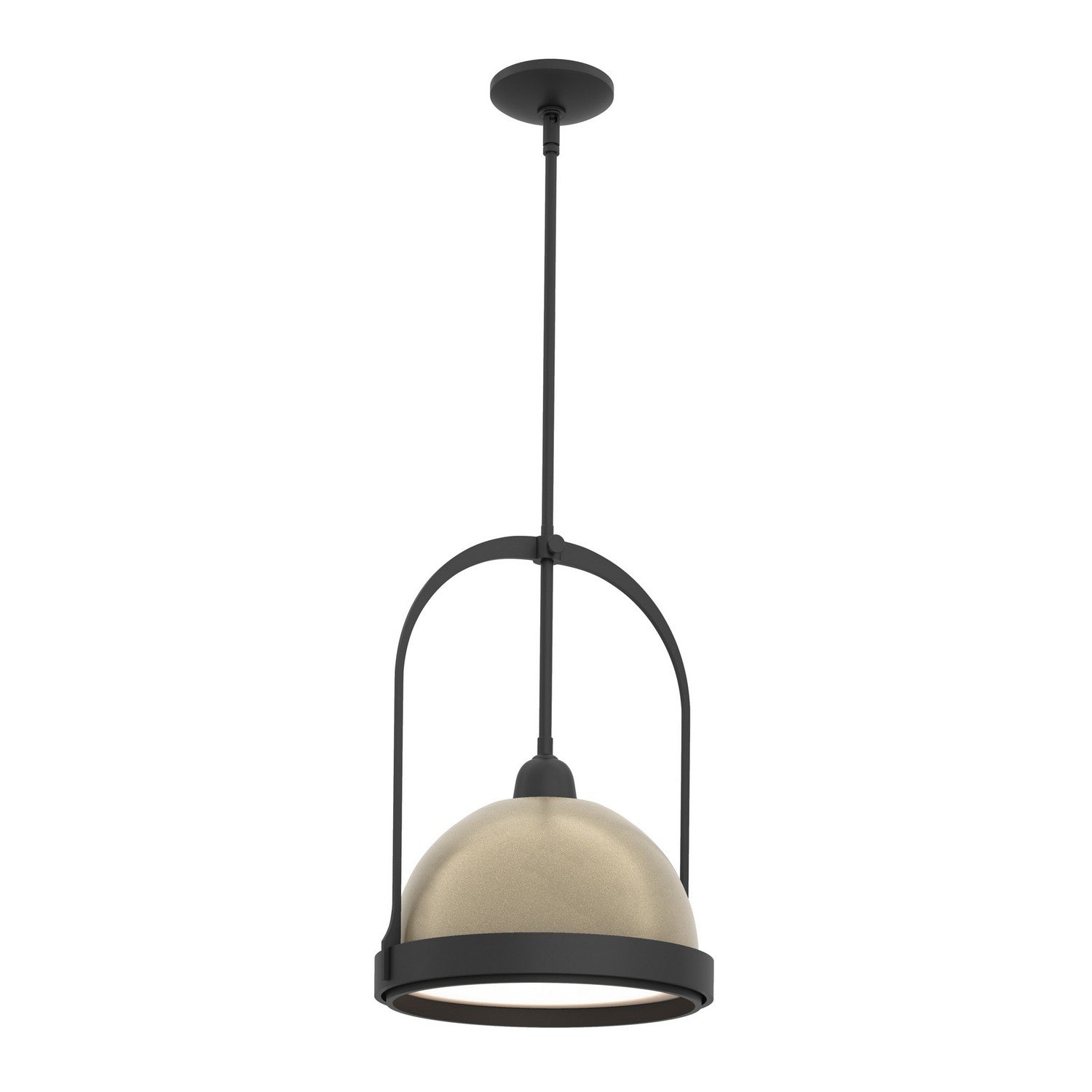 Hubbardton Forge - 187462-SKT-MULT-10-84 - One Light Mini Pendant - Atlas - Black