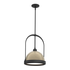 Hubbardton Forge - 187462-SKT-MULT-10-84 - One Light Mini Pendant - Atlas - Black