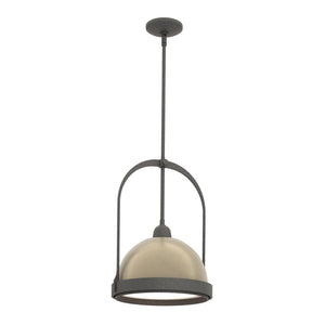 Hubbardton Forge - 187462-SKT-MULT-20-84 - One Light Mini Pendant - Atlas - Natural Iron