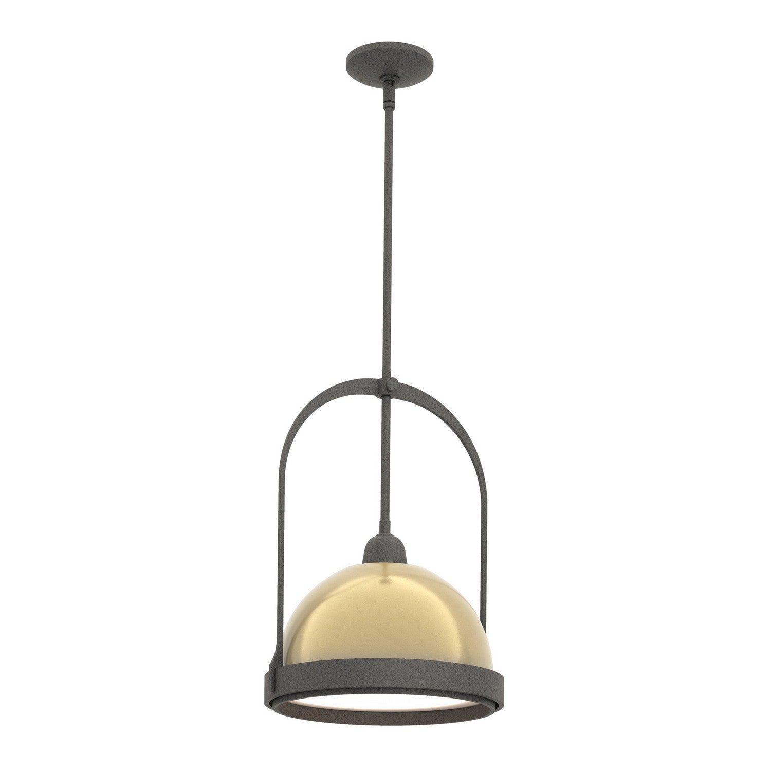 Hubbardton Forge - 187462-SKT-MULT-20-86 - One Light Mini Pendant - Atlas - Natural Iron