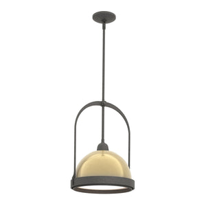 Hubbardton Forge - 187462-SKT-MULT-20-86 - One Light Mini Pendant - Atlas - Natural Iron