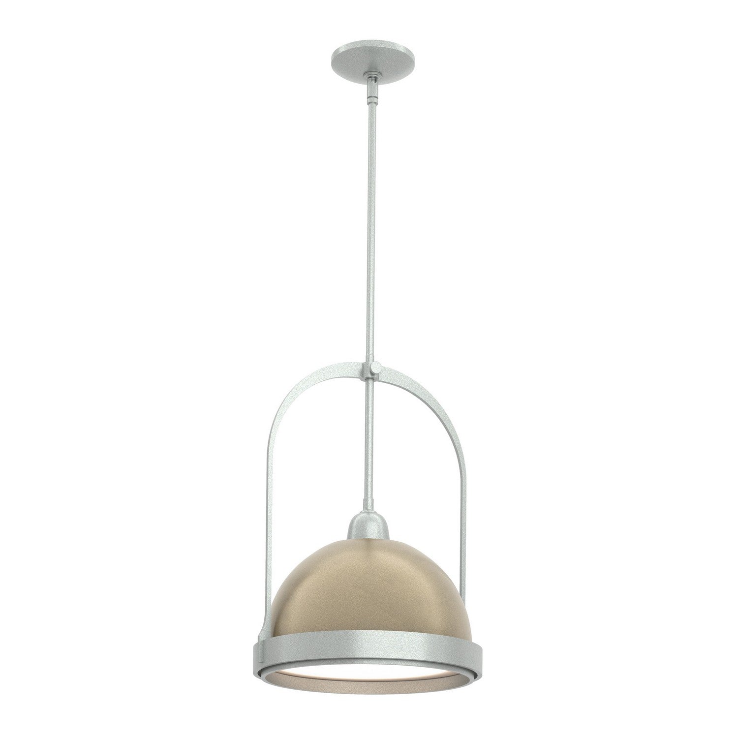 Hubbardton Forge - 187462-SKT-MULT-82-84 - One Light Mini Pendant - Atlas - Vintage Platinum