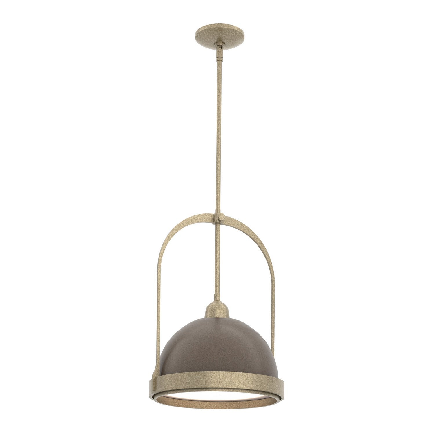 Hubbardton Forge - 187462-SKT-MULT-84-05 - One Light Mini Pendant - Atlas - Soft Gold