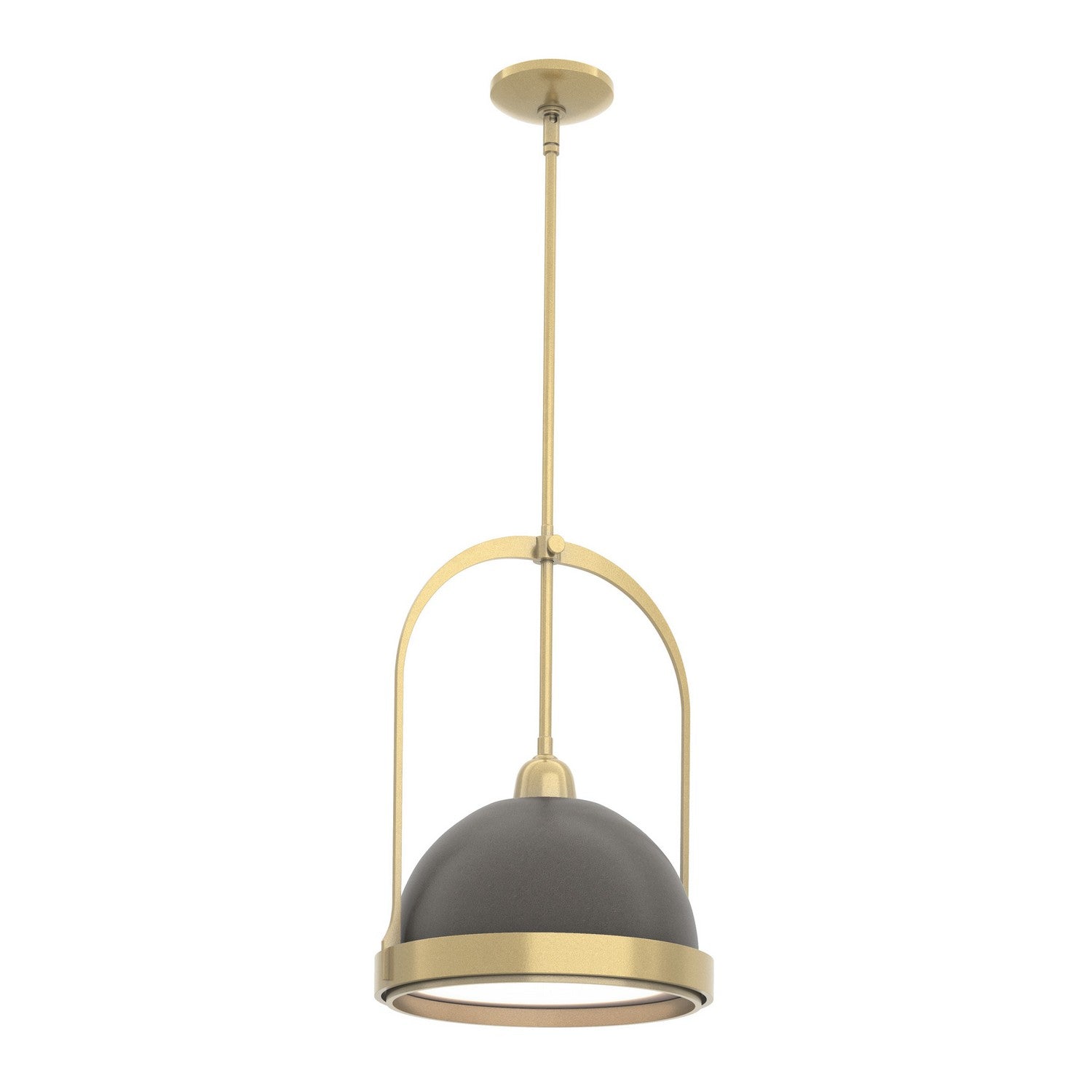 Hubbardton Forge - 187462-SKT-MULT-86-07 - One Light Mini Pendant - Atlas - Modern Brass