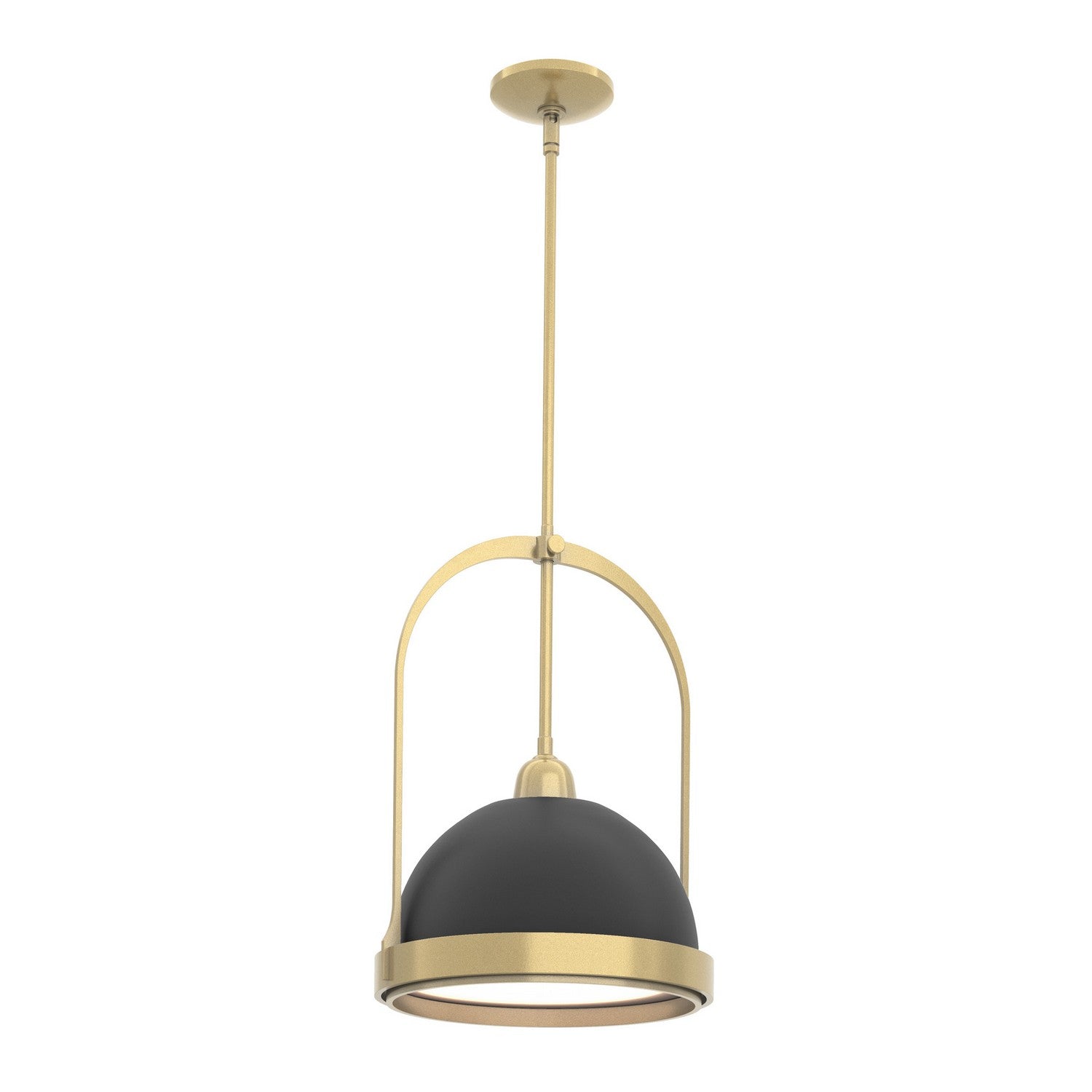 Hubbardton Forge - 187462-SKT-MULT-86-10 - One Light Mini Pendant - Atlas - Modern Brass