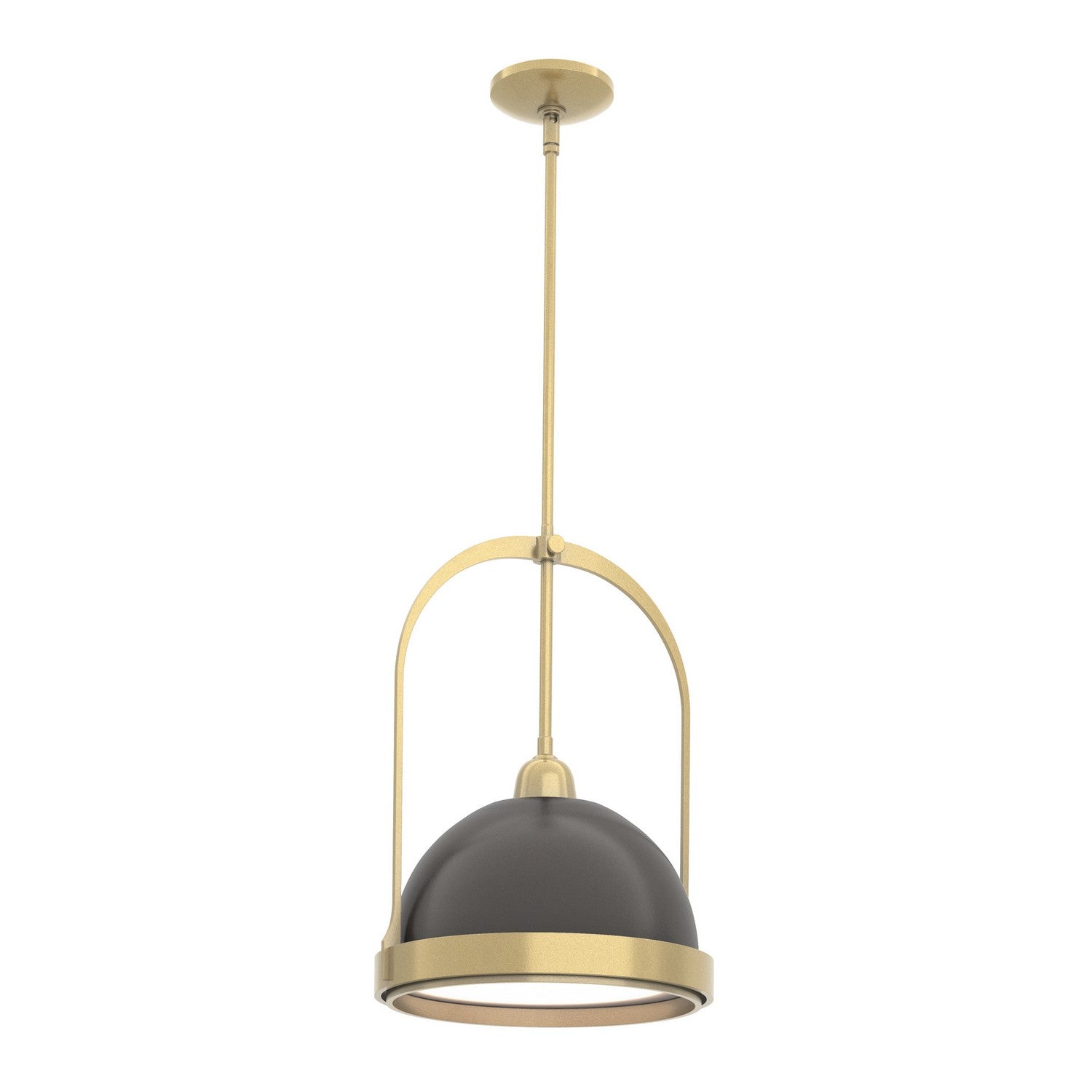 Hubbardton Forge - 187462-SKT-MULT-86-14 - One Light Mini Pendant - Atlas - Modern Brass