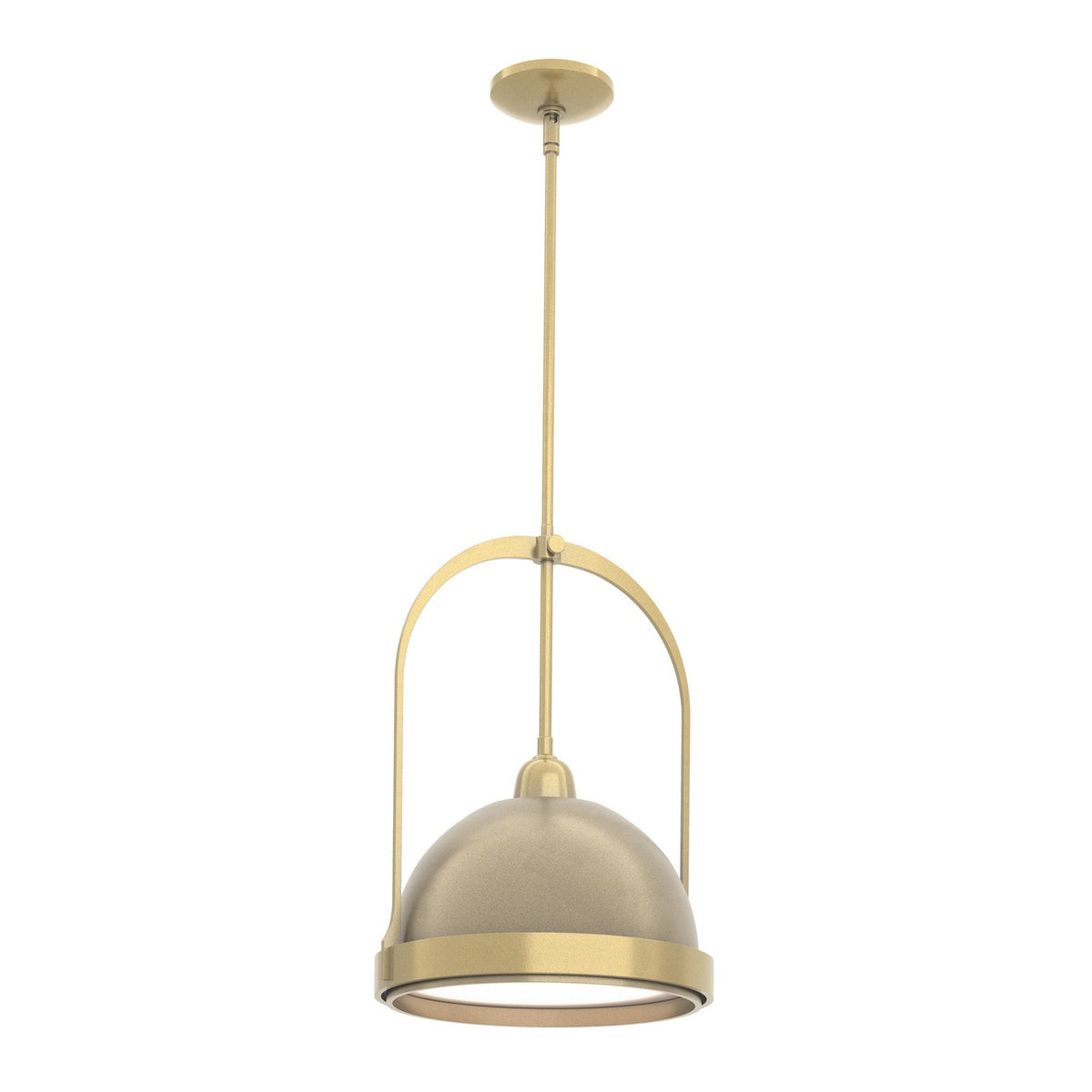 Hubbardton Forge - 187462-SKT-MULT-86-84 - Atlas Small Pendant - Atlas - Modern Brass