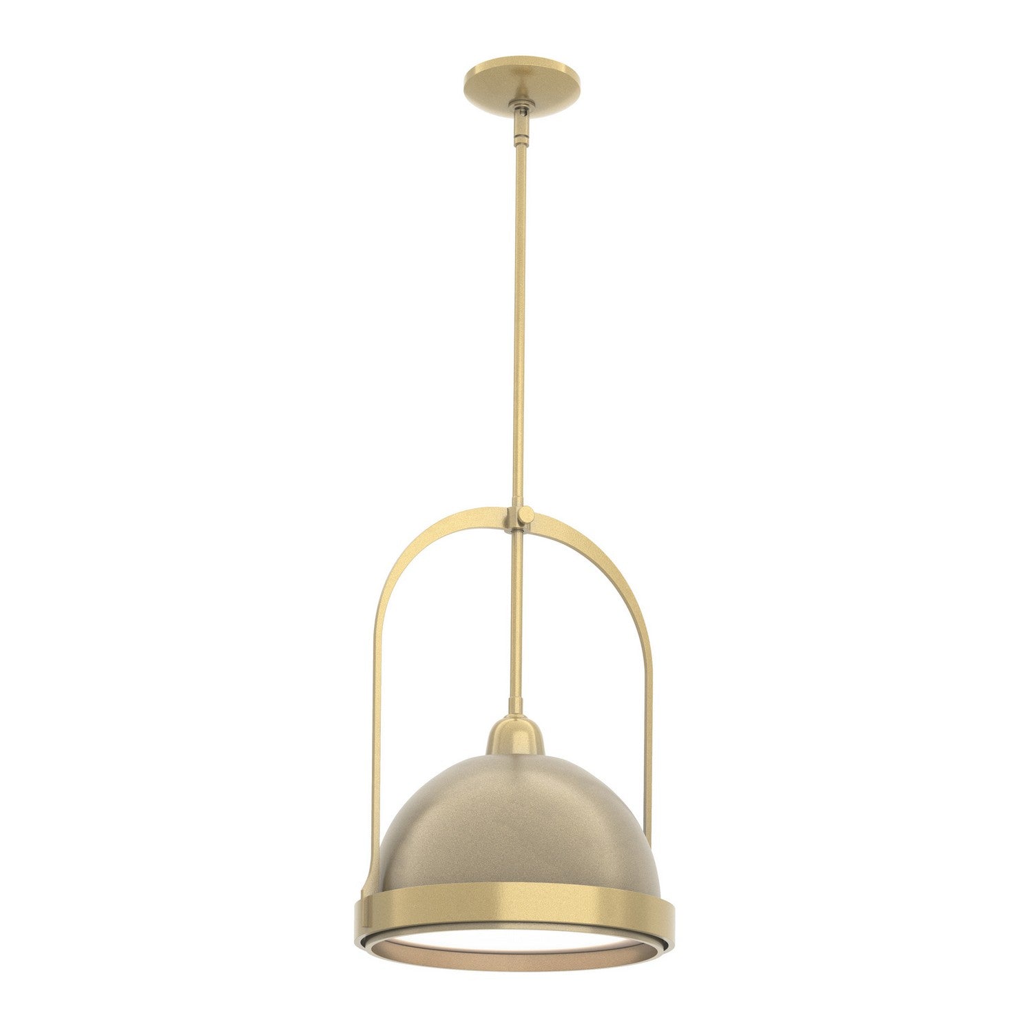 Hubbardton Forge - 187462-SKT-MULT-86-84 - One Light Mini Pendant - Atlas - Modern Brass