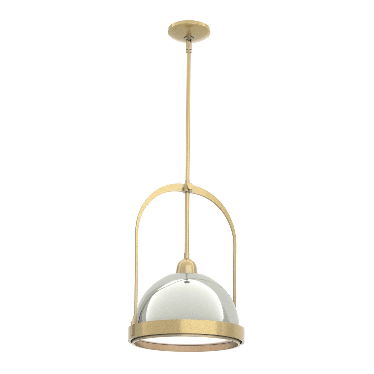 Hubbardton Forge - 187462-SKT-MULT-86-85 - One Light Mini Pendant - Atlas - Modern Brass