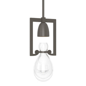 Hubbardton Forge - 187520-SKT-MULT-07-ZM0572 - One Light Mini Pendant - Apothecary - Dark Smoke