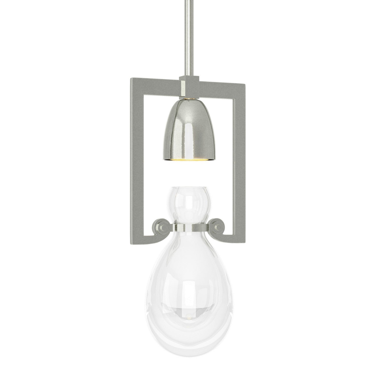 Hubbardton Forge - 187520-SKT-MULT-85-ZM0572 - One Light Mini Pendant - Apothecary - Sterling