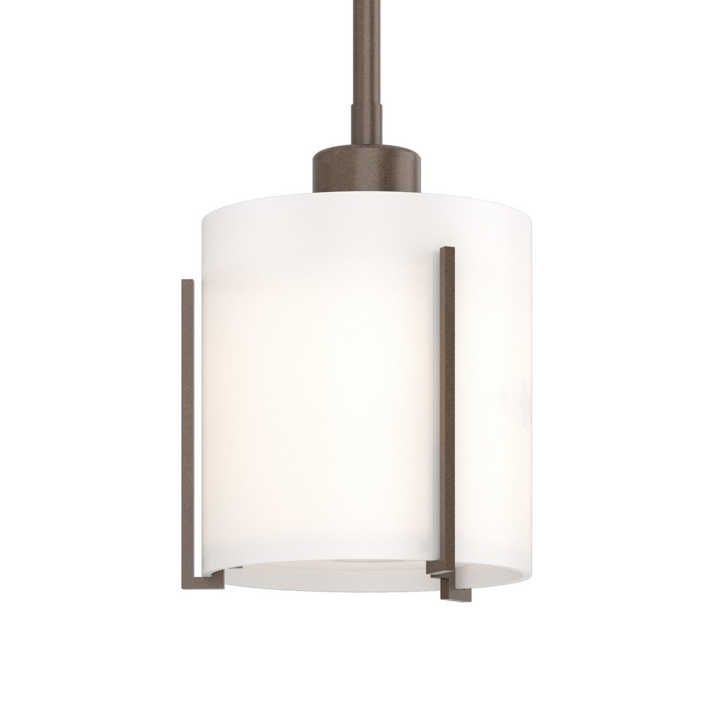 Hubbardton Forge - 187650-SKT-MULT-05-GG0140 - One Light Mini Pendant - Exos Glass - Bronze