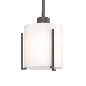 Hubbardton Forge - 187650-SKT-MULT-07-GG0140 - One Light Mini Pendant - Exos Glass - Dark Smoke