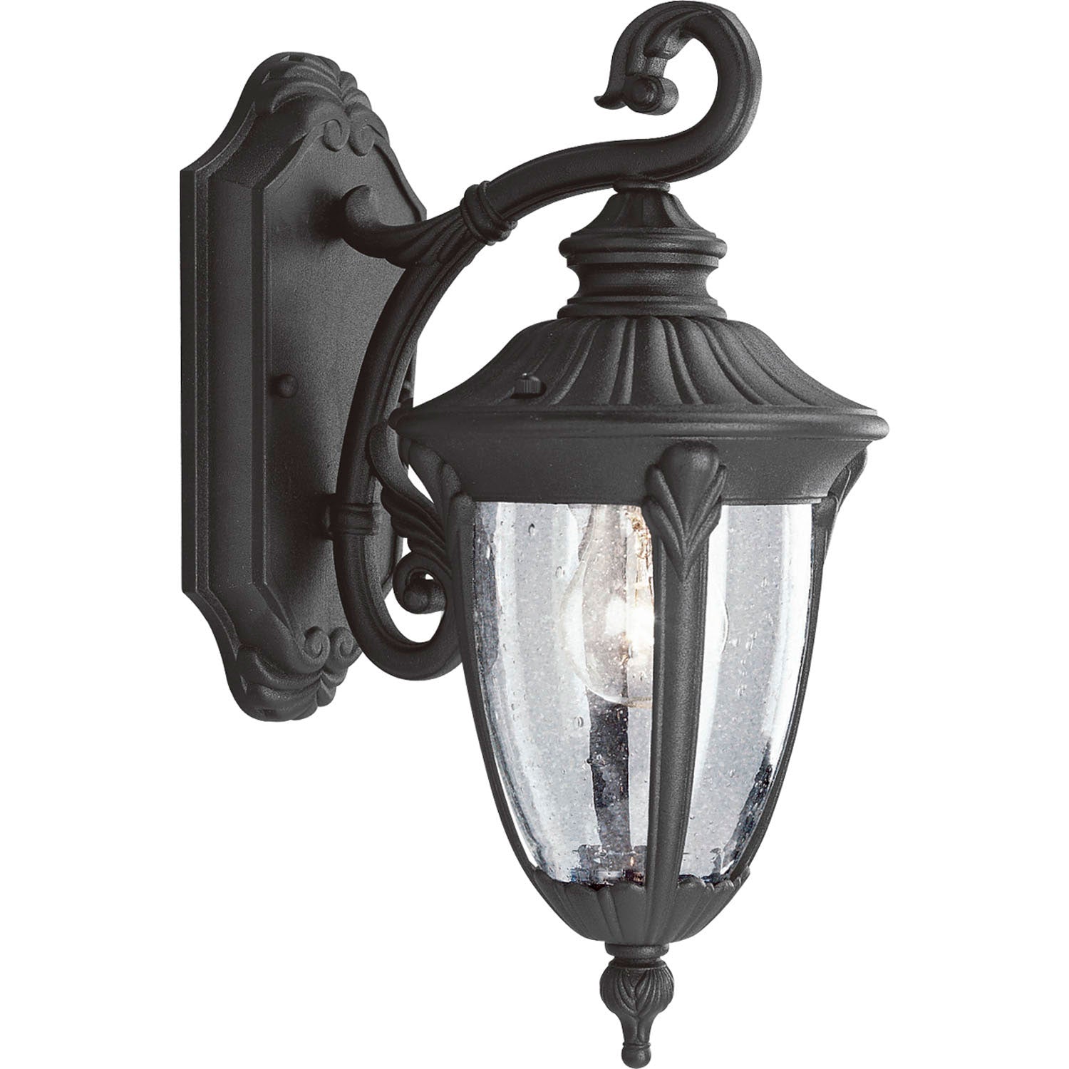 Progress Lighting - P5820-31 - One Light Wall Lantern - Meridian - Textured Black