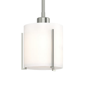 Hubbardton Forge - 187650-SKT-MULT-85-GG0140 - One Light Mini Pendant - Exos Glass - Sterling