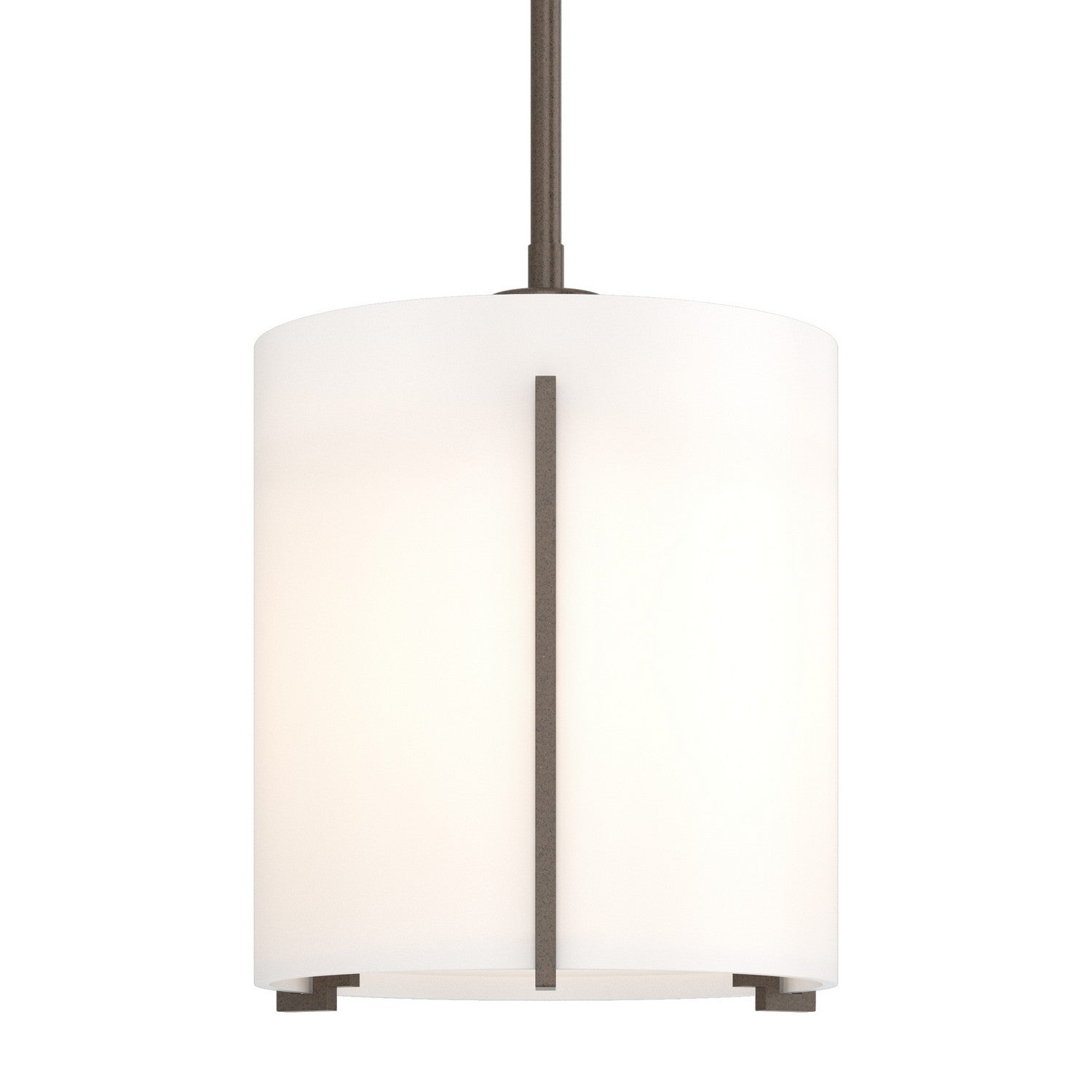 Hubbardton Forge - 187660-SKT-MULT-05-GG0137 - One Light Mini Pendant - Exos Glass - Bronze