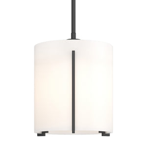 Hubbardton Forge - 187660-SKT-MULT-10-GG0137 - One Light Mini Pendant - Exos Glass - Black