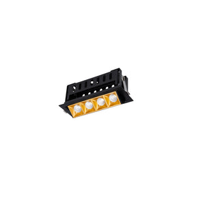 W.A.C. Lighting - R1GAT04-S935-GLBK - LED Adjustable Trim - Multi Stealth - Gold/Black