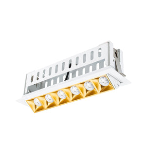 W.A.C. Lighting - R1GAT06-S940-GLWT - LED Adjustable Trim - Multi Stealth - Gold/White