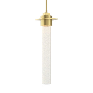 Hubbardton Forge - 187930-SKT-MULT-86-II0268 - One Light Mini Pendant - Airis - Modern Brass