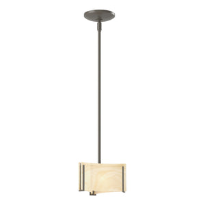 Hubbardton Forge - 188100-SKT-MULT-07-AA0156 - One Light Mini Pendant - Exos Glass - Dark Smoke