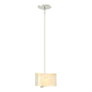 Hubbardton Forge - 188100-SKT-MULT-85-AA0156 - One Light Mini Pendant - Exos Glass - Sterling