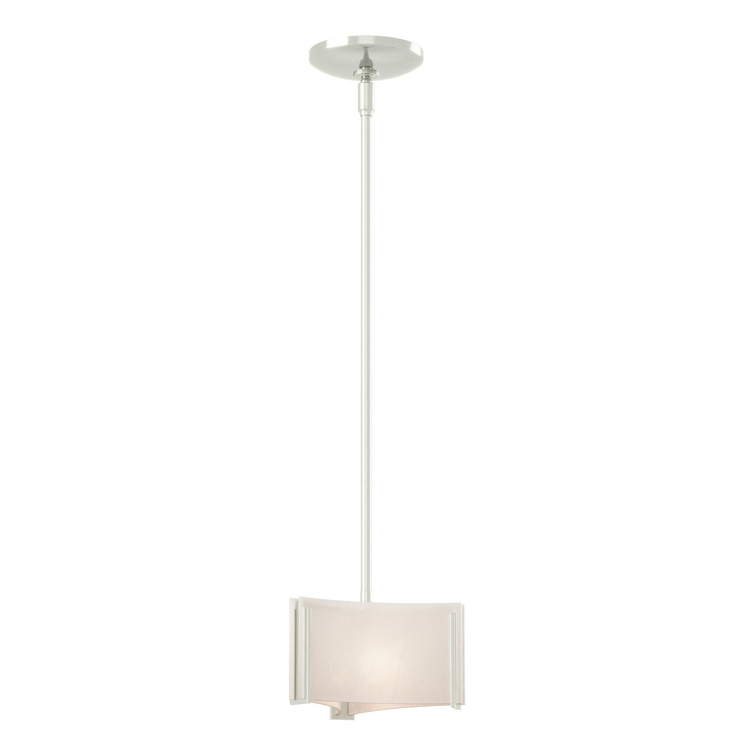 Hubbardton Forge - 188100-SKT-MULT-85-BB0156 - Exos Delta Mini Pendant - Exos Glass - Sterling