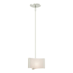 Hubbardton Forge - 188100-SKT-MULT-85-BB0156 - One Light Mini Pendant - Exos Glass - Sterling