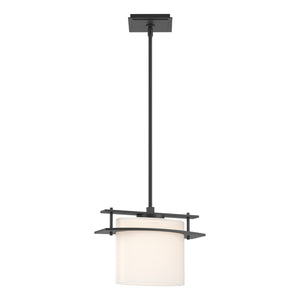 Hubbardton Forge - 188250-SKT-MULT-10-GG0194 - One Light Mini Pendant - Ellipse - Black