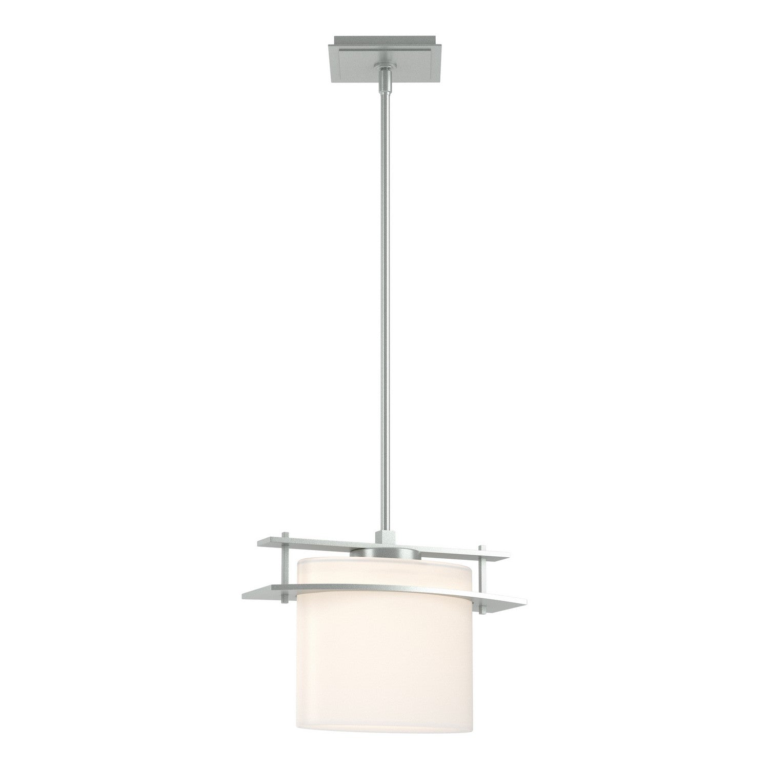 Hubbardton Forge - 188250-SKT-MULT-82-GG0194 - One Light Mini Pendant - Ellipse - Vintage Platinum