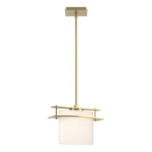 Hubbardton Forge - 188250-SKT-MULT-86-GG0194 - One Light Mini Pendant - Ellipse - Modern Brass