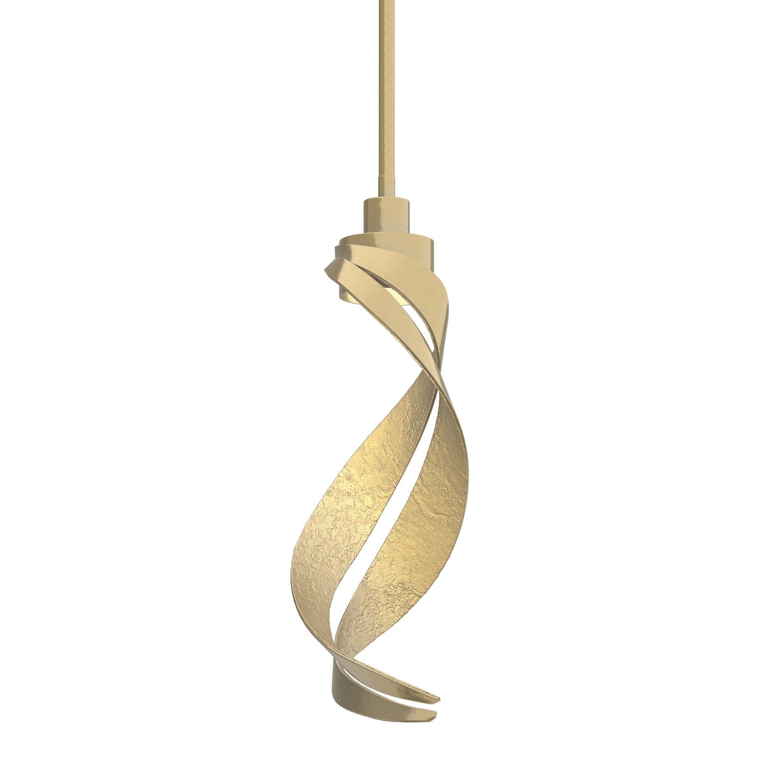 Hubbardton Forge - 188750-SKT-MULT-86 - One Light Mini Pendant - Folio - Modern Brass