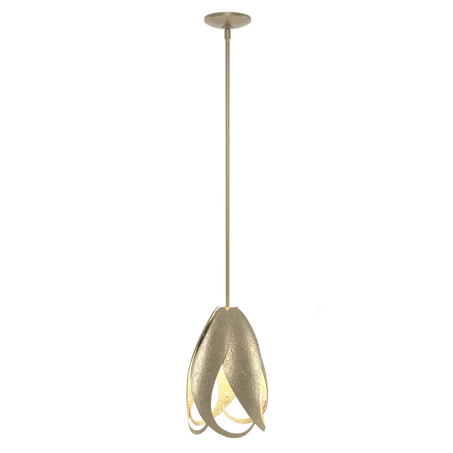 Hubbardton Forge - 188770-SKT-MULT-84 - One Light Mini Pendant - Pental - Soft Gold