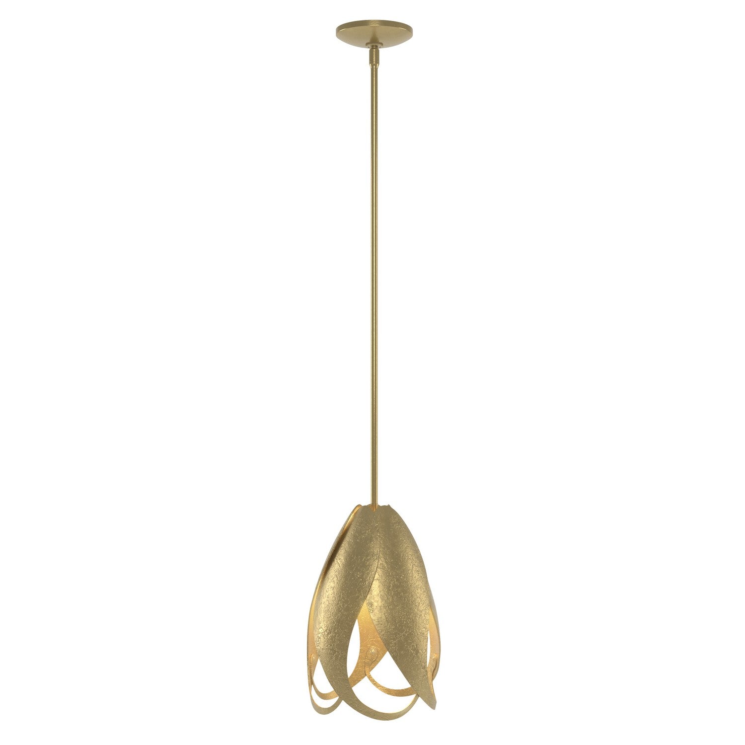 Hubbardton Forge - 188770-SKT-MULT-86 - One Light Mini Pendant - Pental - Modern Brass