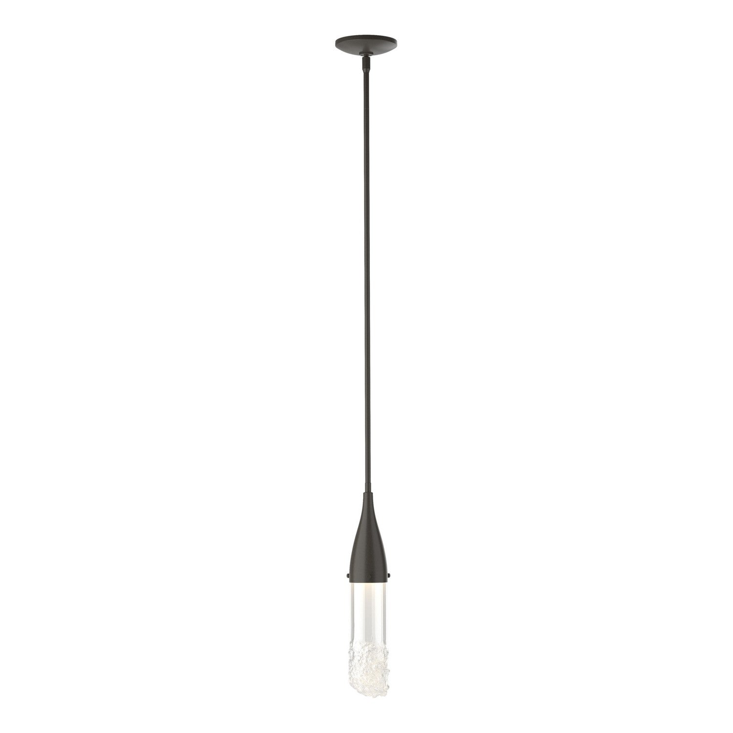 Hubbardton Forge - 188900-SKT-MULT-07-ZM0617 - One Light Mini Pendant - Fritz - Dark Smoke