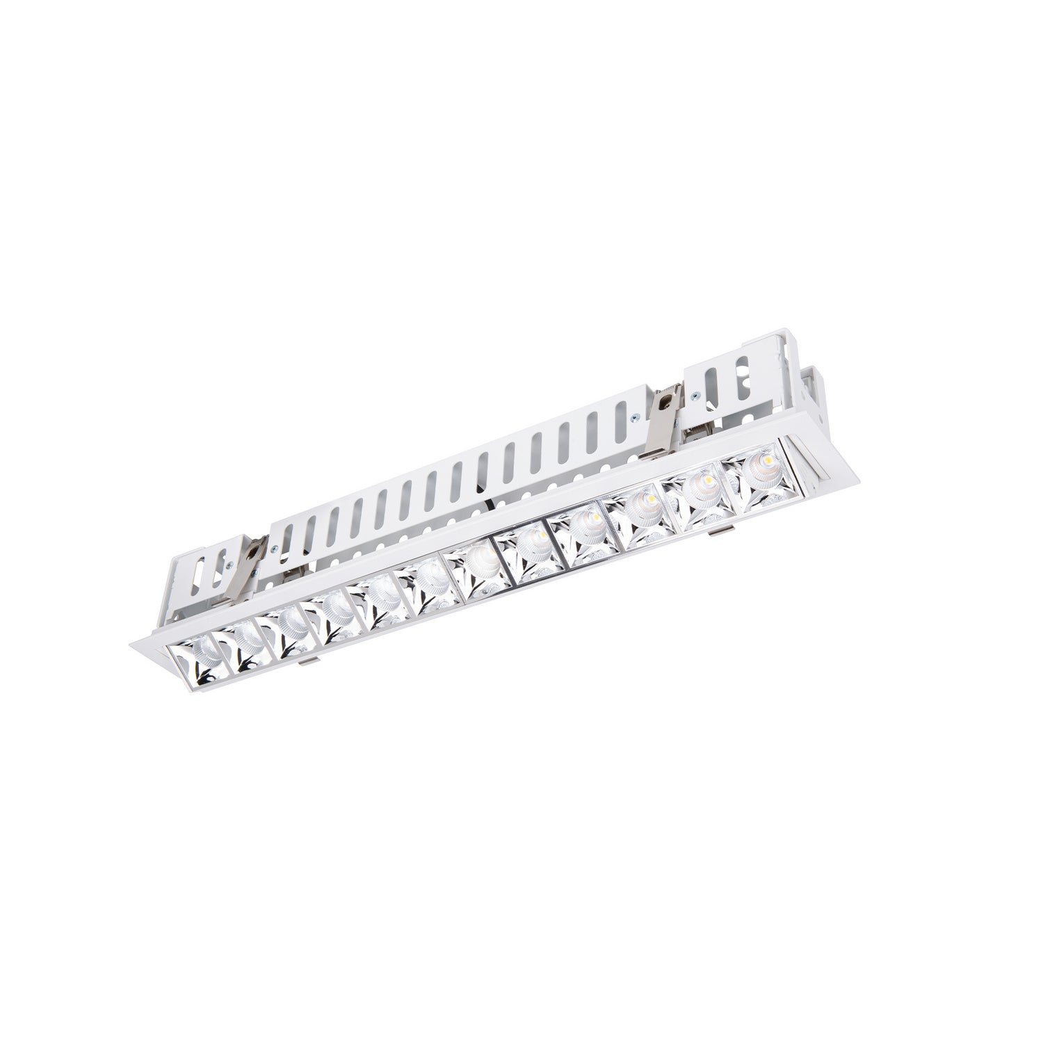 W.A.C. Lighting - R1GAT12-N940-CHWT - LED Adjustable Trim - Multi Stealth - Chrome/White