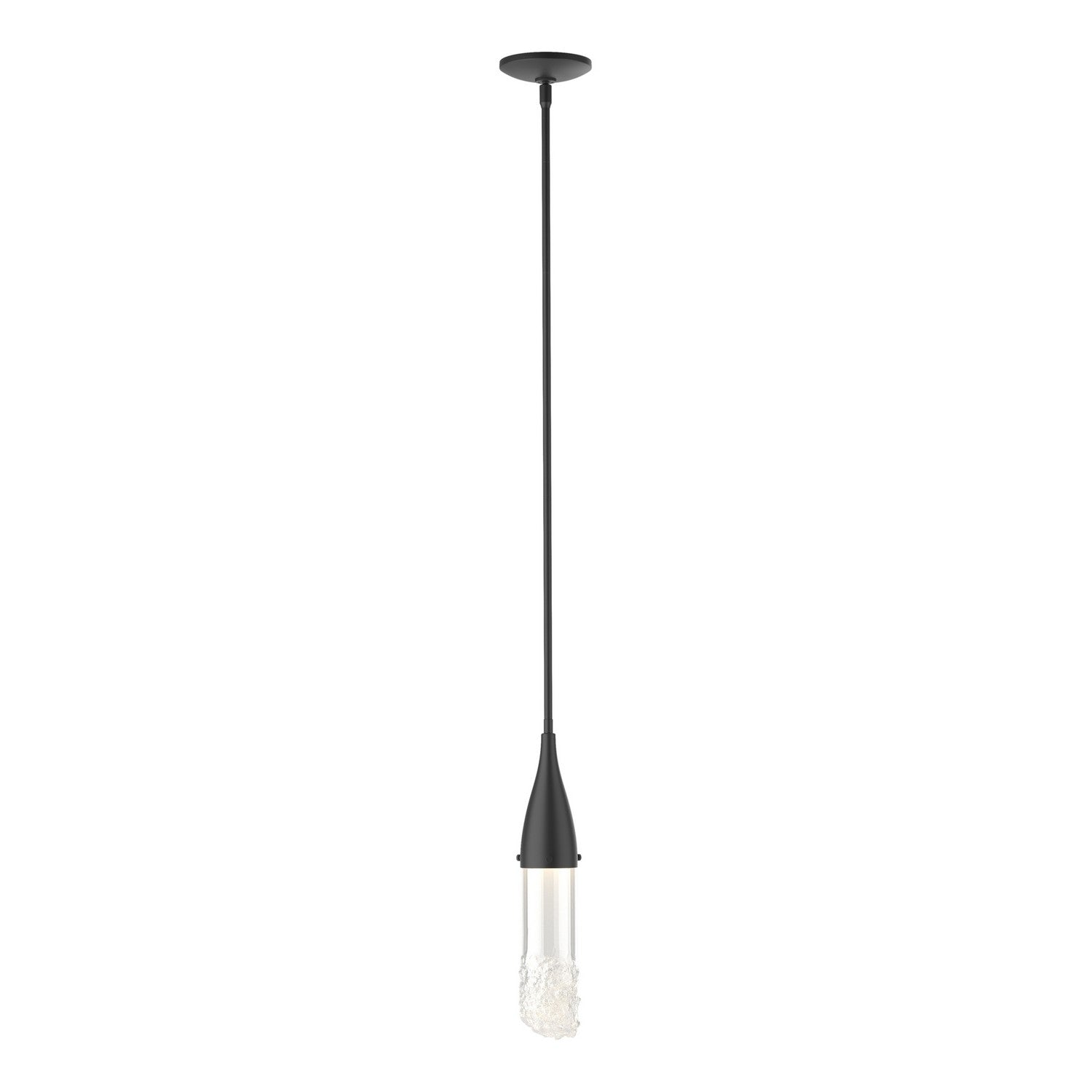 Hubbardton Forge - 188900-SKT-MULT-10-ZM0617 - One Light Mini Pendant - Fritz - Black