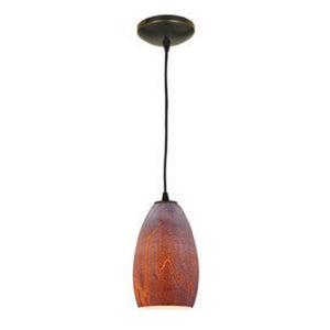 Hubbardton Forge - 188900-SKT-MULT-20-ZM0617 - One Light Mini Pendant - Fritz - Natural Iron