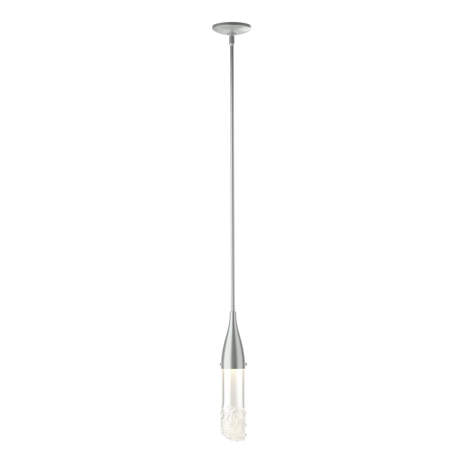 Hubbardton Forge - 188900-SKT-MULT-82-ZM0617 - One Light Mini Pendant - Fritz - Vintage Platinum